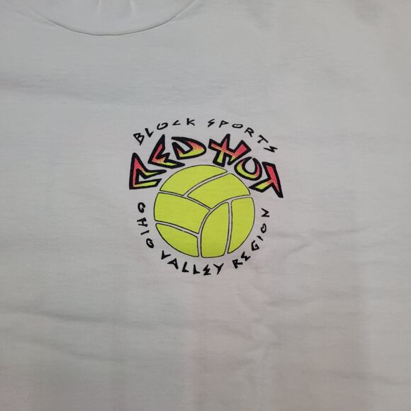 VTG 1992 Kent State Tour Neon T-Shirt Single Stitch 90s Boxy Fit Large USA - Picture 5 of 6